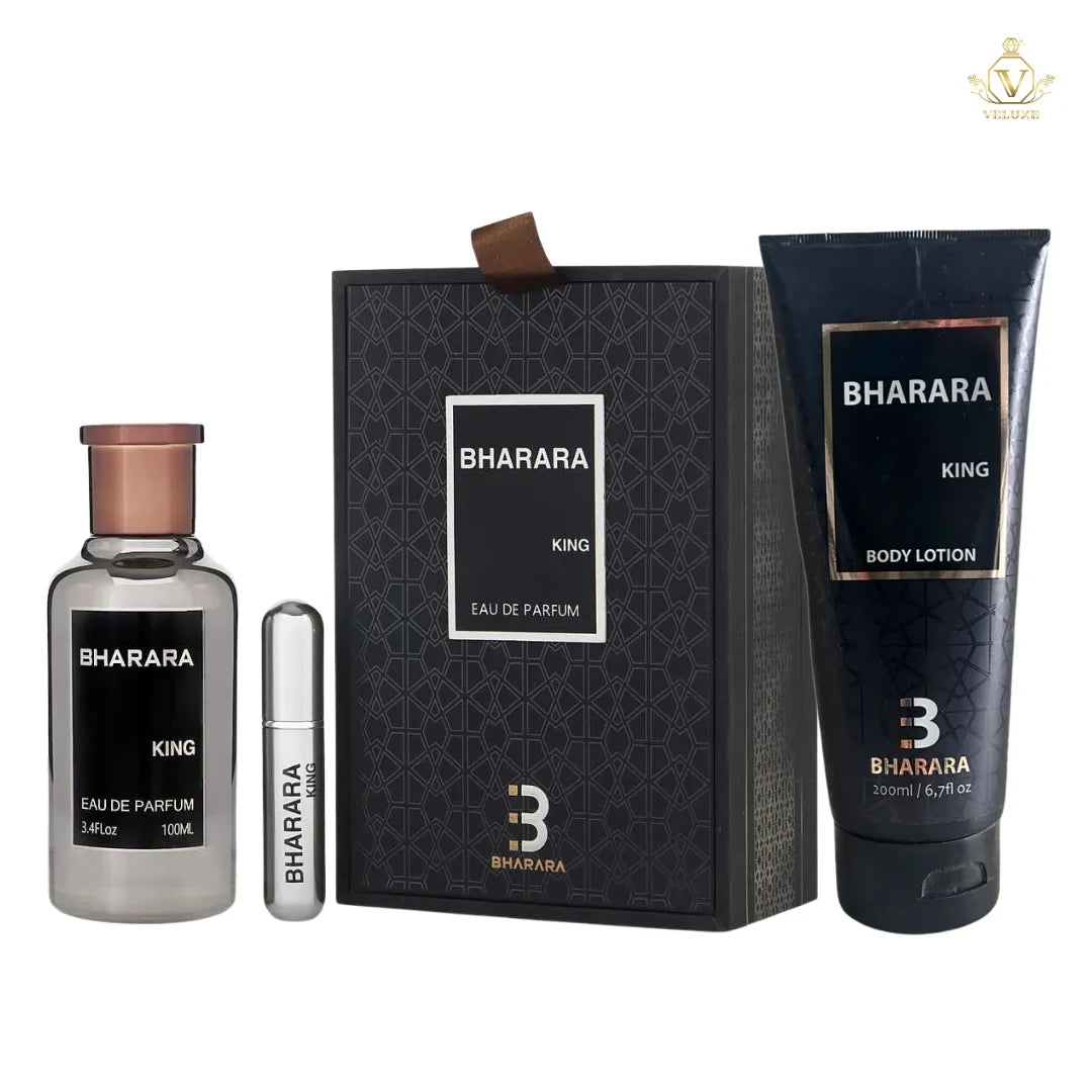 Combo King Bh4r4ra + Crema Corporal King Bharara