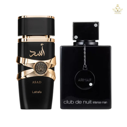 Combo Asad Lattafa + Club de Nuit Intense Man