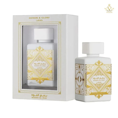 Fragancia Inspirada En Bade’e Al Oud Honor & Glory Lattafa (Estuche Lujo)