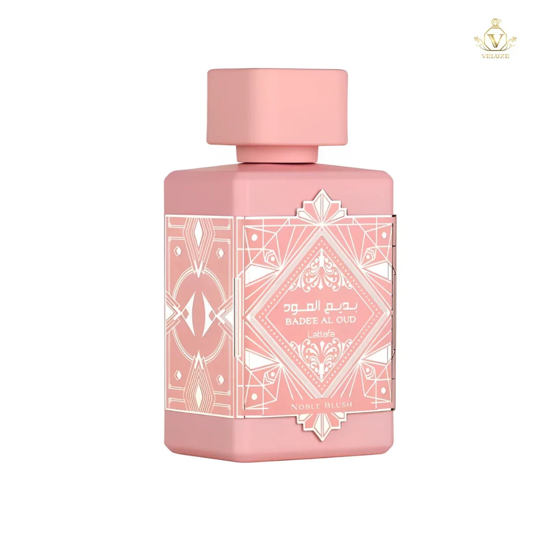 Fragancia inspirada en Noble Blush Latt4f4 Dama (Estuche Lujo)